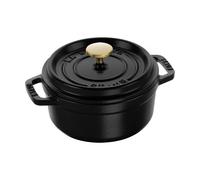 STAUB Cacerola de hierro fundido Staub La Cocotte redonda 0.4 L Negro