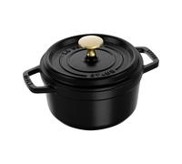 STAUB Cacerola/Cocotte de Hierro Fundido, 16 cm de Diámetro, 1,2 L, Negro
