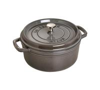 STAUB Cacerola de hierro fundido Staub La Cocotte redonda 1.7 L Gris grafito