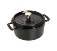 STAUB Cacerola de hierro fundido Staub La Cocotte redonda 1.7 L Negro
