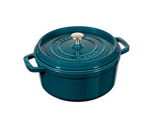 STAUB Cacerola de hierro fundido Staub La Cocotte redonda 2.2 L La Mer