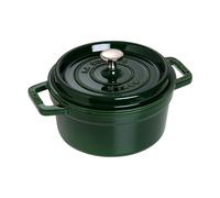 STAUB Cacerola de hierro fundido Staub La Cocotte redonda 2.6 L Verde albahaca