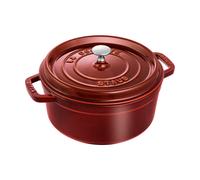 STAUB Cacerola de hierro fundido Staub La Cocotte redonda 3.8 L Rojo granadina