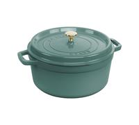 STAUB Cacerola de hierro fundido Staub La Cocotte redonda 5.2 L Madera de eucalipto