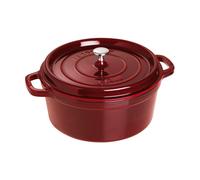 STAUB Cacerola de hierro fundido Staub La Cocotte redonda 6.7 L Rojo granadina