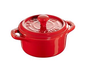 Staub Ceramique Mini cocotte 10 cm, redondo, Cereza, Cerámica