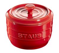 Staub Ceramique Tarro para sal Cereza, Cerámica