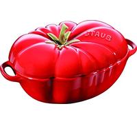 Staub - Cocotte en forma de tomate de cerámica con superficie esmaltada 405118550, 40511-855-0