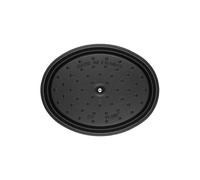 Staub cocotte single pan - cacerola (single pan, negro, hierro fundido