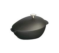 Staub Cocotte, Metal, Negro Mate, 25 cm