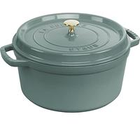 STAUB Cacerola de hierro fundido Staub La Cocotte redonda 6.7 L Madera de eucalipto