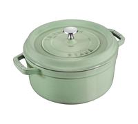 Staub La Cocotte 26 cm, redondo, Salvia, Hierro fundido