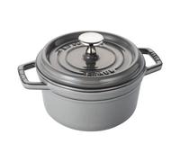 STAUB Cacerola/Cocotte de Hierro Fundido, 16 cm de Diámetro, 1,2 L, Gris Grafito