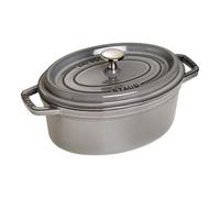 Staub La Cocotte Cocotte 23 cm, ovalado, Gris grafito, Hierro fundido