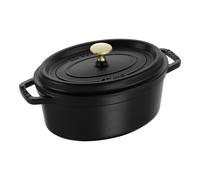 STAUB Cacerola de hierro fundido Staub La Cocotte oval 2.35 L Negro