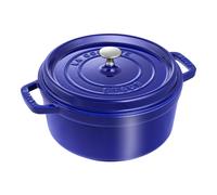 Staub La Cocotte Cocotte 24 cm, redondo, Azul oscuro, Hierro fundido
