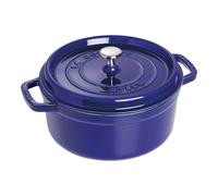 Staub La Cocotte Cocotte 26 cm, redondo, Azul oscuro, Hierro fundido