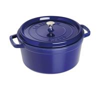 Cacerola Redondo 28 cm Staub Hierro fundido 40510-285-0 Azul oscuro