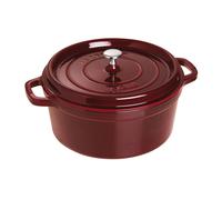 Staub La Cocotte Cocotte 28 cm, redondo, Granadina, Hierro fundido