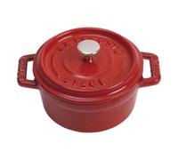 Staub La Cocotte Mini cocotte 10 cm, redondo, Cereza, Hierro fundido