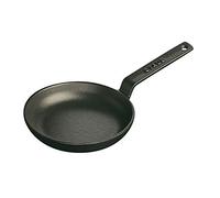 Staub Mini Frying Pan Single Pan - Frying Pans (Single Pan, Black, Cast Iron, 0.15 L, 400 g)