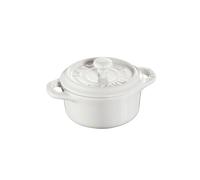 STAUB Miniolla Staub redonda 0.2 l blanco
