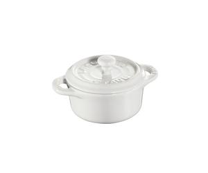 STAUB Miniolla Staub redonda 0.2 l blanco