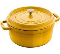 Staub - olla de hierro fundido esmaltado con tapa, todos los fuegos in