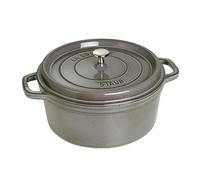 STAUB Olla de hierro fundido Staub redonda 6.7 l gris