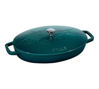 STAUB Olla La Mer ovalada. tres capas de esmalte 32 cm