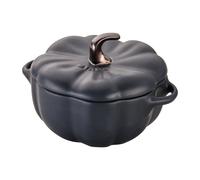 STAUB Olla Staub calabaza en gres negro 0.47 L