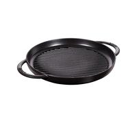 STAUB Parrilla de hierro fundido Staub Pure redonda negra Ø30 cm
