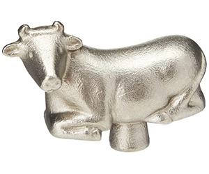 STAUB Polvo 40511 - 486 Tapa Botón Vaca, Acero Inoxidable, Plata