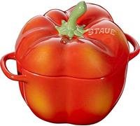 Staub polvo juego de 4 pimientos cocotte 0.5qt/0.47 l ceramic cerámic