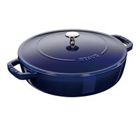 STAUB Rustidera chistera de Hierro Fundido Azul Oscuro 24cm