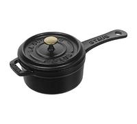 Staub Salsera, Hierro Fundido, Negro Mate, 10 cm