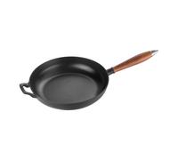 STAUB Sartén con mango de madera Vintage Ø28 cm negro