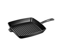 Staub 40501-107-0 - Sartén parrilla (hierro fundido, apta para inducción, 30 cm), color negro