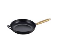 STAUB Sartén hierro fundido Buster & Punch negro Ø28 cm Asa de latón