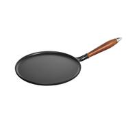 Staub Sartén crepera, Hierro Fundido, Negro, 28 cm