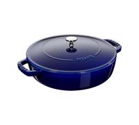 STAUB Sartén para saltear Staub Chistera de hierro fundido Ø24 cm Azul oscuro