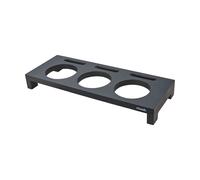 STAUB Soporte para servir Staub con 3 mini cacerolas Negro