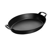 Staub Specialities Fuente para horno con 2 asas 37 x 28 cm, Hierro fundido