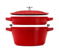 Staub Stackable Set Batería de cocina Stackable 2-pzs, Hierro fundido
