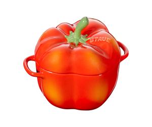 STAUB Staub mini cacerola pimiento 0.47 L Orange-rojo
