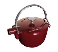 STAUB Tetera Staub de hierro fundido redonda 1.15 L Rojo granadina