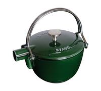 STAUB Tetera Staub de hierro fundido redonda 1.15 L Verde albahaca