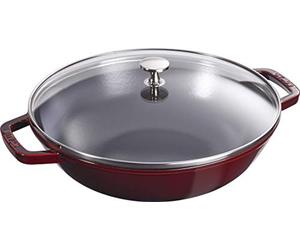 STAUB Wok Grenadine 30cm de Hierro Fundido