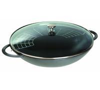 Staub Wok, Hierro Fundido, Gris Grafito, 36 cm