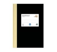 Staufen 608381 - Libro de negocios Staufen Green, DIN A5, cubierta de lino, cuadriculado de 5 mm, 144 hojas, papel reciclado blanco de 80 g/m², 1 unidad